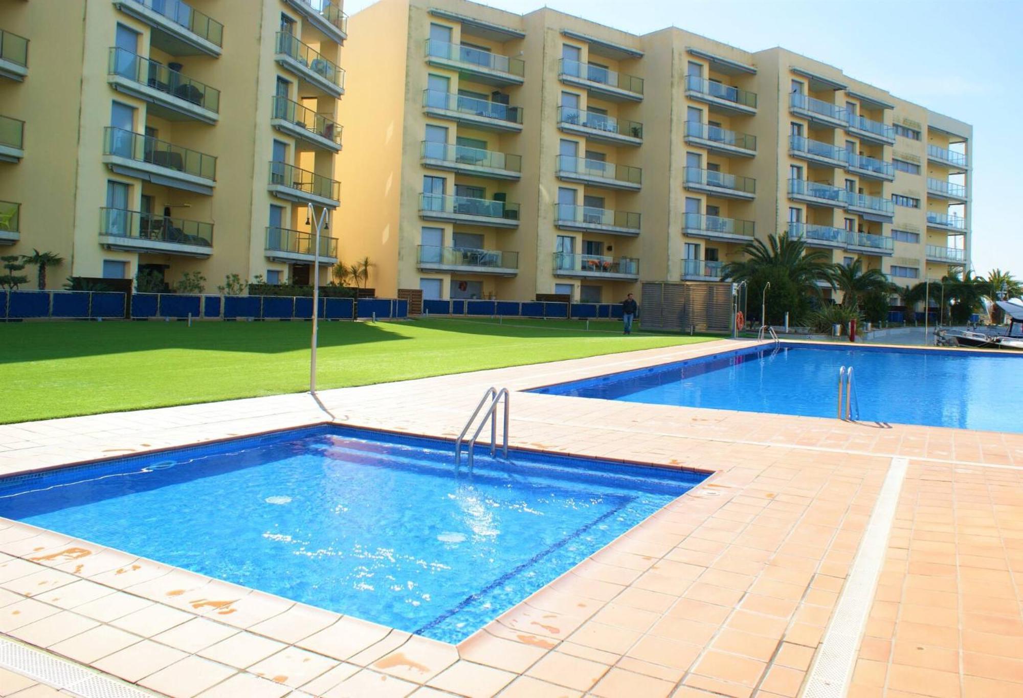 Precioso Piso Con Vista Al Canal Y Piscina En Roses Av-69 エクステリア 写真