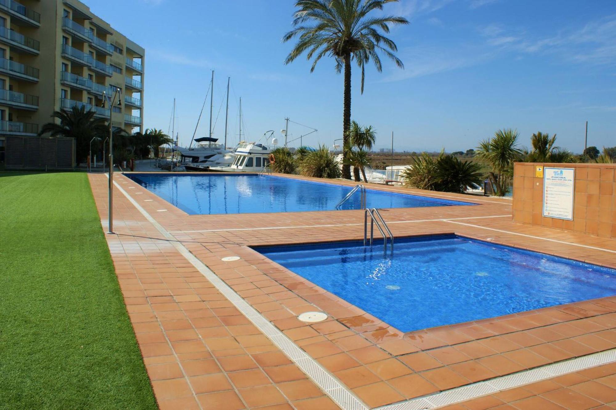 Precioso Piso Con Vista Al Canal Y Piscina En Roses Av-69 エクステリア 写真