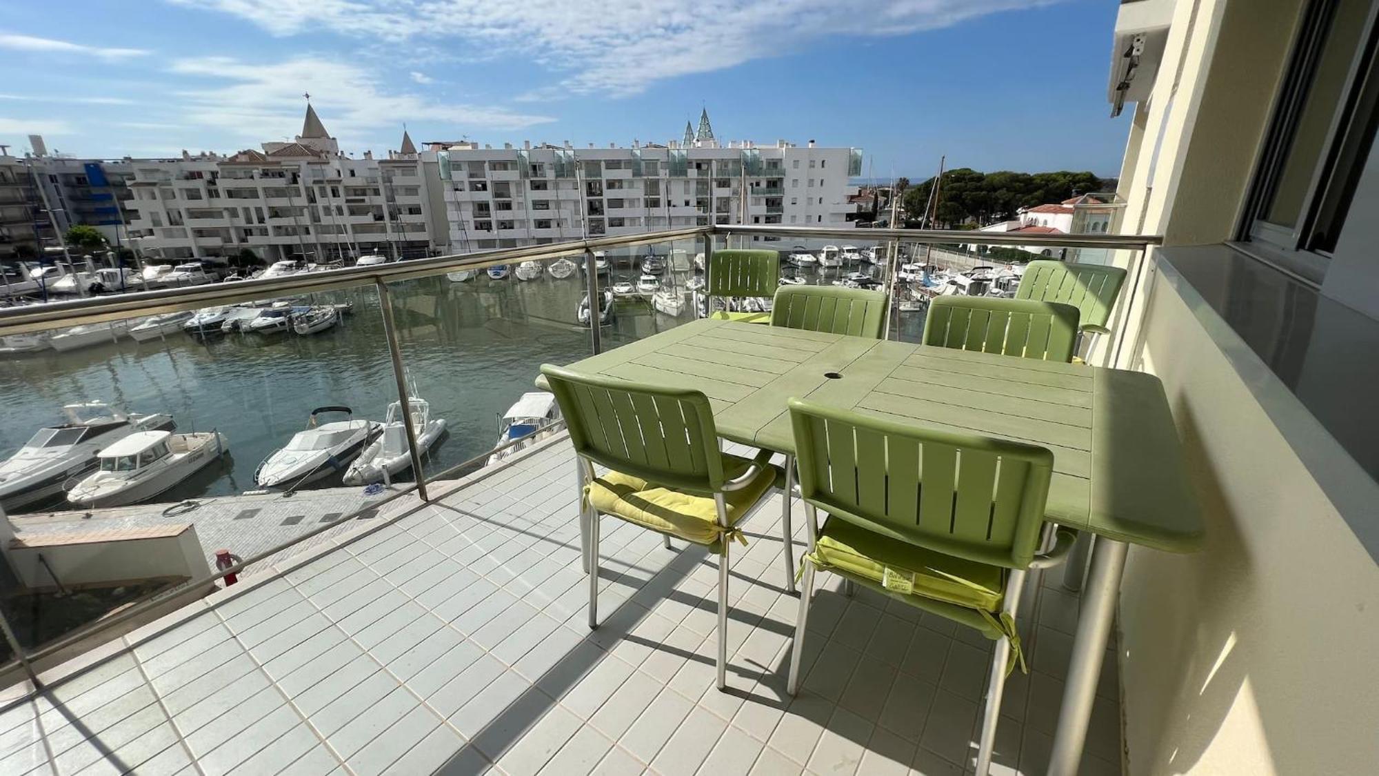 Precioso Piso Con Vista Al Canal Y Piscina En Roses Av-69 エクステリア 写真
